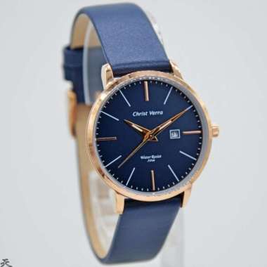 Jam Tangan Wanita Christ Verra 75006M-25 BLU Original