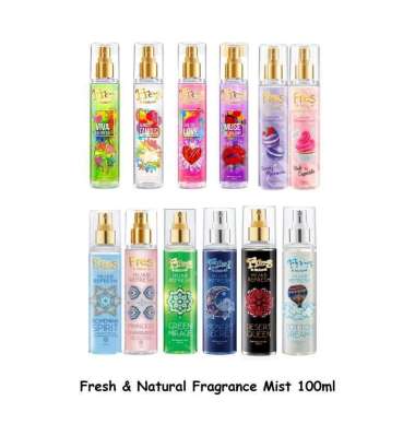 Fresh & Natural Fragrance Mist 100ml Pesona Blush