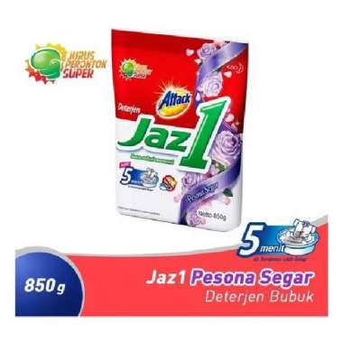 Deterjen Bubuk Jaz1 Pesona Segar 850gr