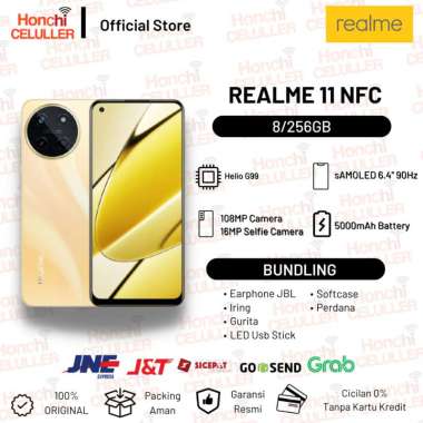 Realme 11 NFC 4G 8/256GB Garansi Resmi Realme Indonesia Original Realme C55 8/256GB Full Bundling