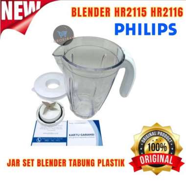 Philips Jar Plastik Blender Sparepart HR2115 HR 2116 HR 2115 2116 Merah Multicolor