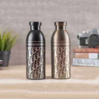 REO & HOMME - TUMBLER STAINLESS FLASK 500ML / DIO RH-100 GOLD