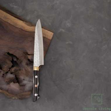 Japanese Artisan Knife Masakage Zero Aogami Super S/S Clad Petty 150mm