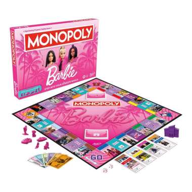 Hasbro Monopoly Barbie Game