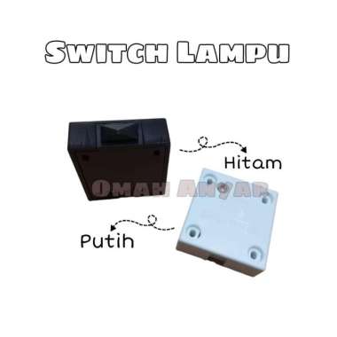 Promo Saklar Switch Lampu Pintu Lemari Sliding Geser Switch Putih