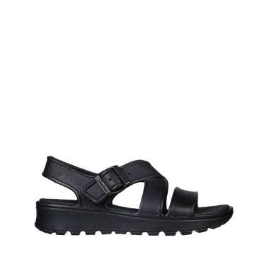 Sandals Wanita Skechers Footsteps Black Original 36