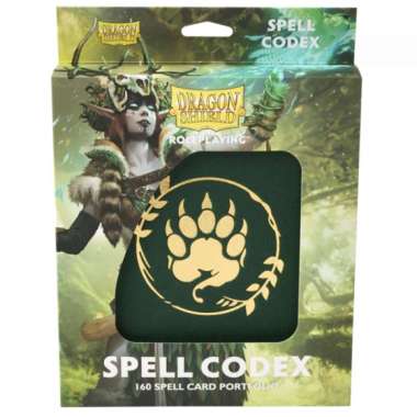 Dragon Shield Spell Codex Forest Green