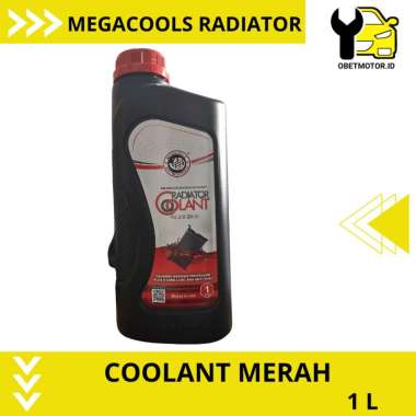Air Radiator Coolant Megacools 1L Warna Merah
