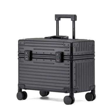 Roaming Koper Kabin Storage Full Aluminium - R018 Black - 18