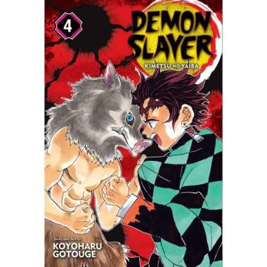Demon Slayer Kimetsu No Yaiba Vol 4 TP - Manga Komik Demon Slayer Multivariasi Multicolor