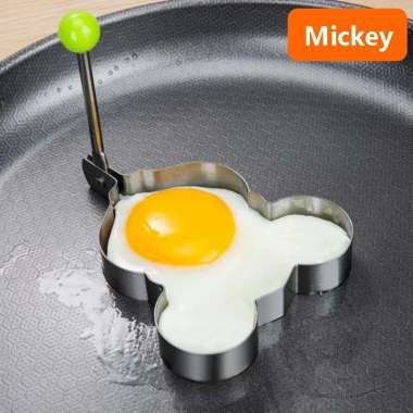 Alat Cetak Telur Mata Sapi Cetakan Telur Ceplok Pencetak Pancake Patty Burger Egg Mold Bulat Omelet 