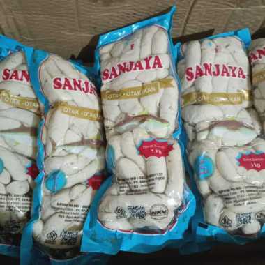 Otak- Otak Ikan Sanjaya 1kg | Sanjaya Otak Otak Kiloan | Cemilan Otak Otak Ikan Frozen