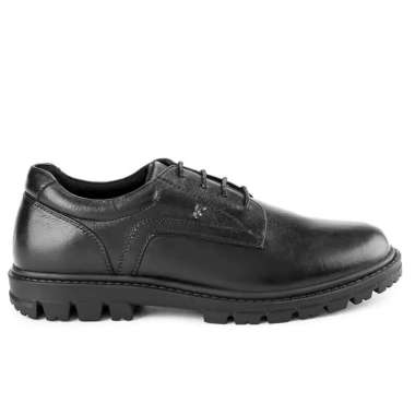 PLAYBOY SEPATU PANTOFEL PRIA ORIGINAL FORMAL KULIT ASLI ORI HITAM BLACK PL11