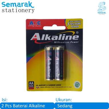 ABC Baterai Alkaline AA [2 Pcs]