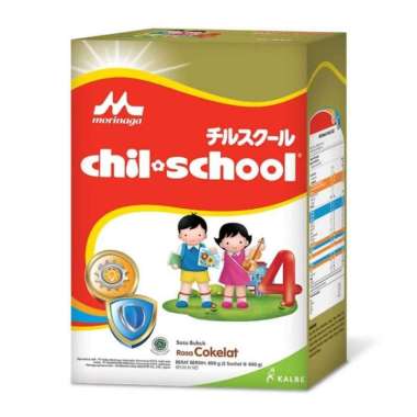 Morinaga 4 Chil School 800 Gram Reguler Coklat