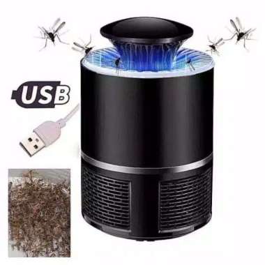 Alat Perangkap Nyamuk Elektrik 24 Jam Lampu Pembunuh Nyamuk Ampuh Mosquito Killer Lamp Led USB Elekt