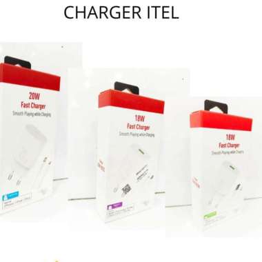 CHARGER ITEL 10W & 18W & 20W NEW GARANSI RESMI 182EM