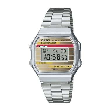 CASIO ORIGINAL - CASIO HERITAGE COLORS A168WEHA-9ADF - JAM TANGAN PRIA JAM PRIA NG - STAINLESS CASIO