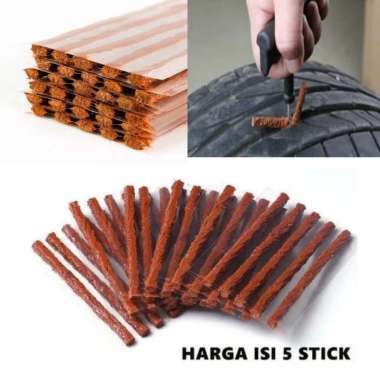 Refill Isi Karet Ban Tubles Ulang Tambal Ban Lem Cacing Karet