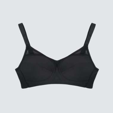 Felancy Bra Minimizer Wireless Cup C 072-1060C Black 40C