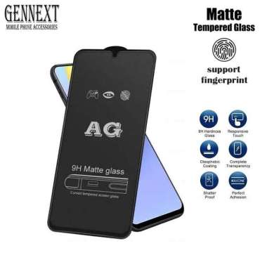 Tempered matte glass INFINIX HOT 10 10S 10play play anti minyak INF HOT 10PLAY