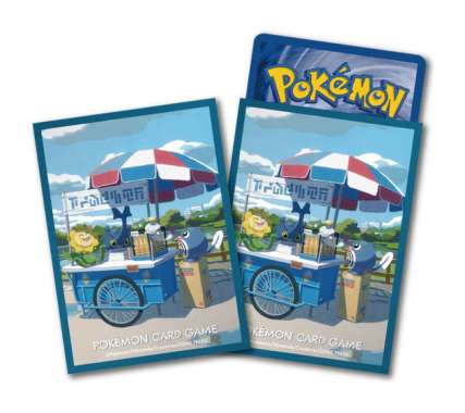 Pokemon TCG Card Sleeve 9346458 Sleeve Poliwag & Sunflora & Heracross & Chimecho
