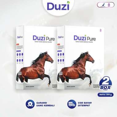 Susu Kuda Duzi Pure Bubuk Asli Herbal Lombok Paket 2 Box