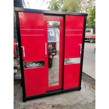 LEMARI PAKAIAN 3 PINTU LEMARI BAJU MINIMALIS LEMARI PAKAIAN MODERN