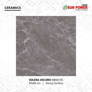 Keramik Lantai Body Putih Glossy - Solera Series | Sun Power Oscuro