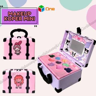 Mainan anak beauty makeup package kosmetik kotak makeup set karakter lucu