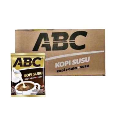 ABC kopi susu 3 in 1 per dus