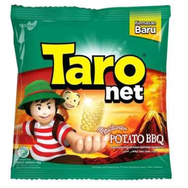 Snack taro berbeque