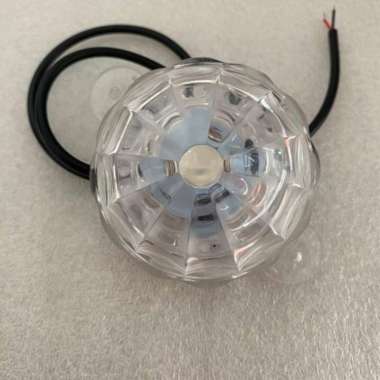 lampu led kolong truk bis mobil 12v dan 24v nyala rgb bulat hexagonal 24v truk bis