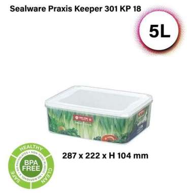 LIONSTAR KP 18 PRAXIS KEEPER 301 KOTAK SEALWARE BOX 5 LITER LION STAR DENGAN BUBBLE