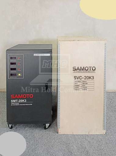 STABILIZER 20KVA 20.000VA STABILIZER 3 PHASE SAMOTO SVC-20K3 20KVA