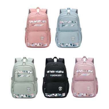 TAS SEKOLAH ANAK PEREMPUAN TAS SEKOLAH PEREMPUAN TAS ANAK SD SMP SMA - Hitam Random