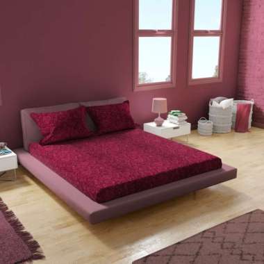 Sprei Motif Polos Embos Premium & Elegan Super Lembut LP 180x200cm