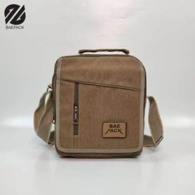 Tas Selempang Cowok Edwin Khaki Baepack / Tas Selempang Pria Tas bahu - Khaki Brown