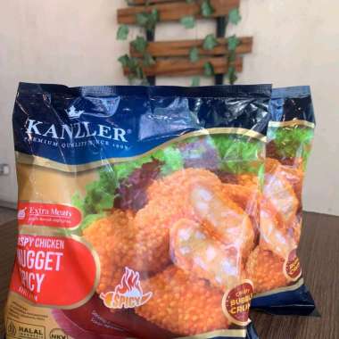 KANZLER Spicy Crispy chicken Nugget / Crispy Nugget spicy Kanzler