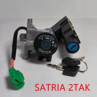 KUNCI KONTAK SET SUZUKI SATRIA 2TAK LUMBA KOTAK 5/6 SPEED SHOGUN NEW KOMPLIT plus JOK