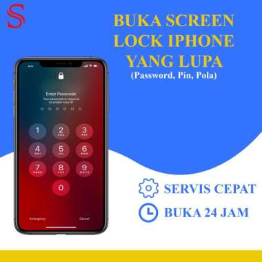 Jasa Buka Passcode Kunci Layar / Screen Lock Iphone yang Lupa (Dr Fone Screen Unlock Original)
