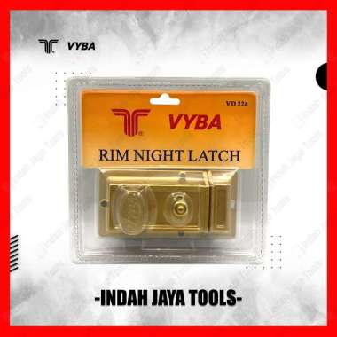 VYBA VD226 Slot Kunci Pintu Gerbang Rumah Otomatis - Rim Night Latch Auto Lock Pengaman Kunci Kodok