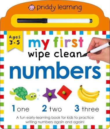Priddy Books - My First Wipe Clean: Numbers