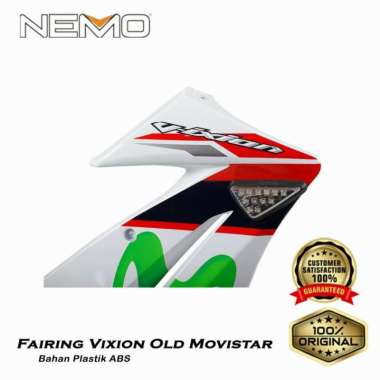 Fairing / Sayap Vixion Old Movistar Putih