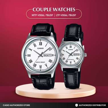 Jam Tangan Couple Casio MTP-V006L-7BUDF x LTP-V006L-7BUDF