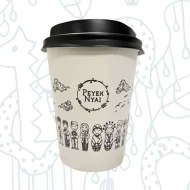 Peyek Nyai x BITKA ORIGIN | Kopi Hitam Nyai Panas