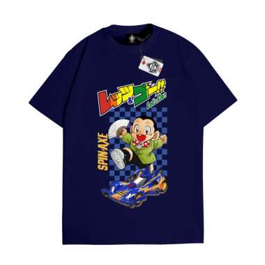 KRMK Kaos T Shirt Baju Distro Cowok Cewek Pria Wanita Keren Unisex Katun Combed 24s Anime BAKUSOU KY