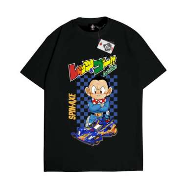 KRMK Kaos T Shirt Baju Distro Cowok Cewek Pria Wanita Keren Unisex Katun Combed 24s Anime BAKUSOU KY