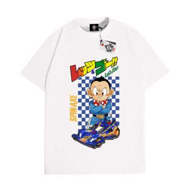 KRMK Kaos T Shirt Baju Distro Cowok Cewek Pria Wanita Keren Unisex Katun Combed 24s Anime BAKUSOU KY