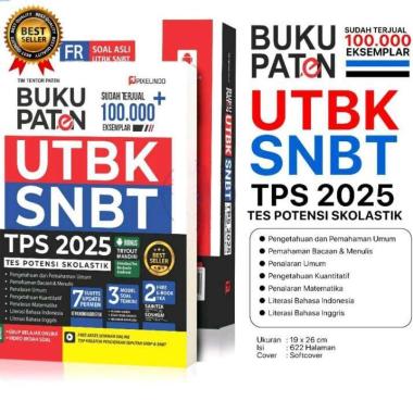 Buku Paten UTBK SNBT TPS 2025 Oleh Pixelindo